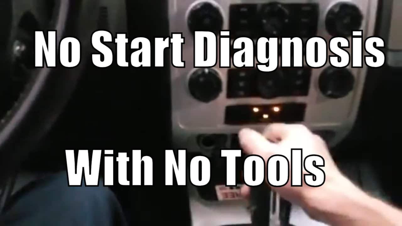 No Crank, No Start Diagnosis with No Tools