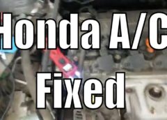 AC cutting out intermittently Honda Civic