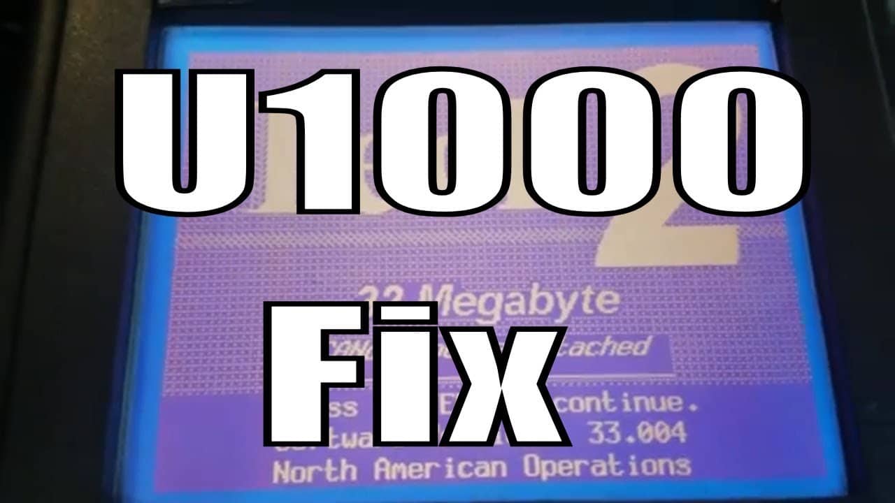 U1000 Fix