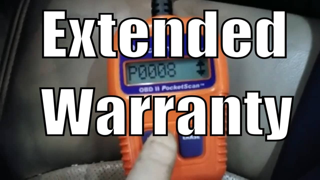 p0008 p0017 3.6l Extended Warranty