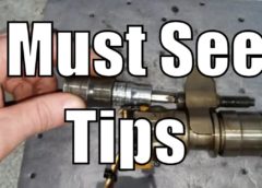 6.0 Powerstroke fuel injector replacement