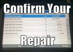 How to Confirm Your Repair P0171 P0174 System Lean