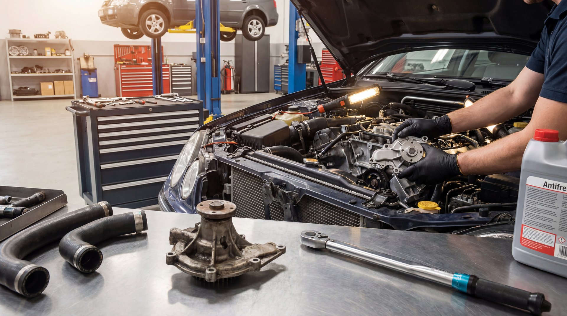 Featured image: Don't worry, it's only water #dangerous - professional automotive repair guide