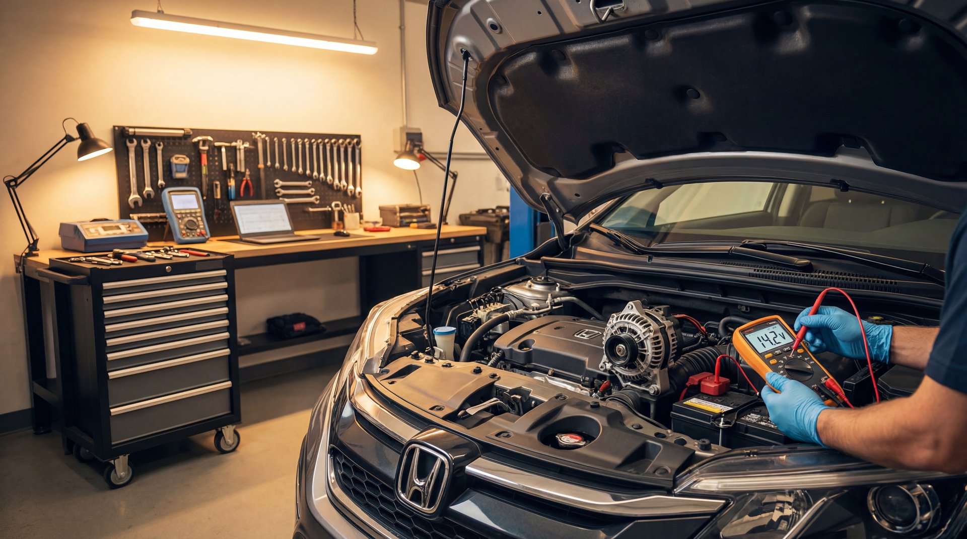 Featured image: Honda Battery Light on Not Charging? How to Test Charging System! - professional automotive repair guide
