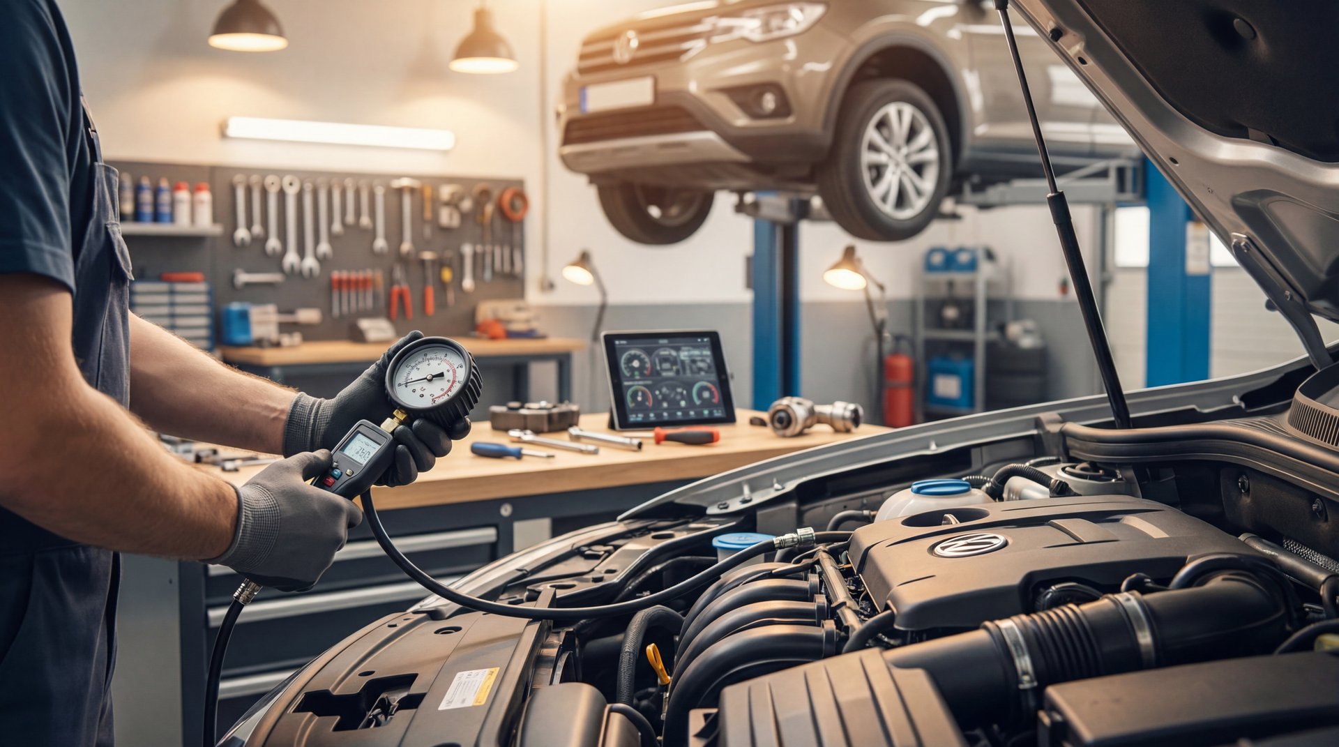 Professional automotive repair illustration for How To Tell If Your Car Has A Bad Fuel Pump