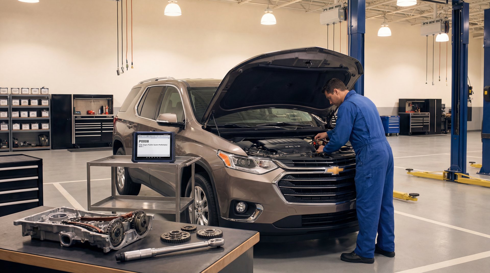 Featured image: How to Fix P0008 Code Chevy Traverse - professional automotive repair guide