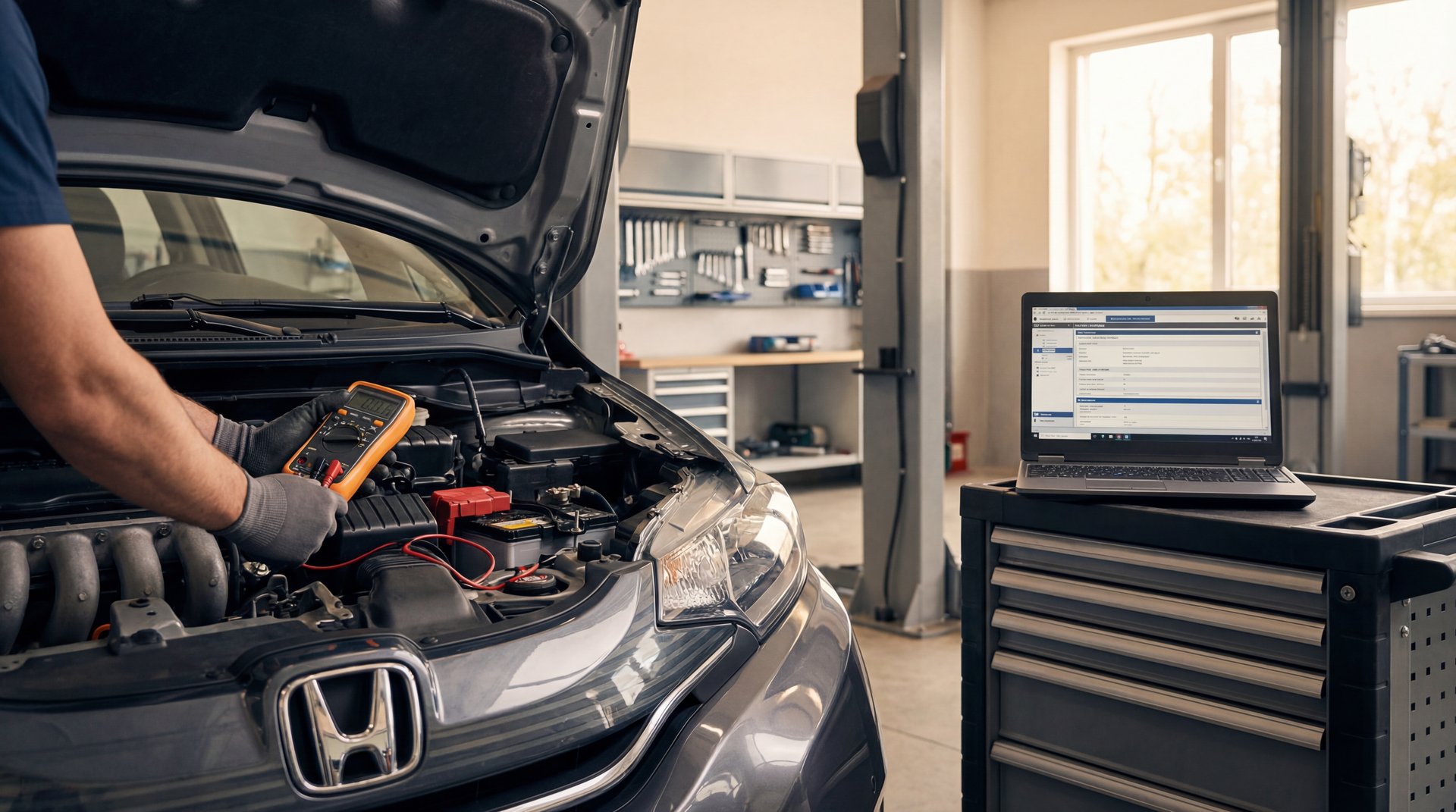 Featured image: Why is My Battery Light on but Alternator is Good "Fixed" - professional automotive repair guide