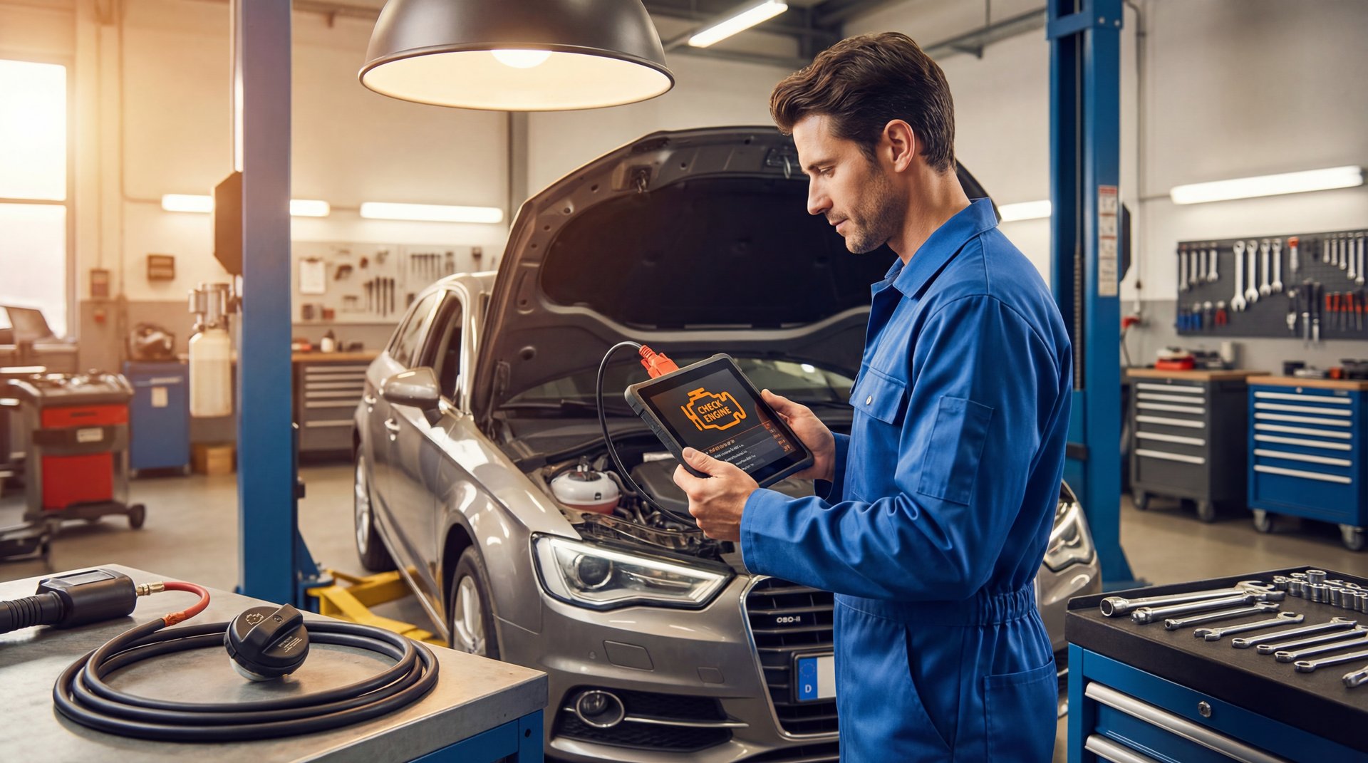 Featured image: Why is My Check Engine Light On "Here's What to Do" - professional automotive repair guide