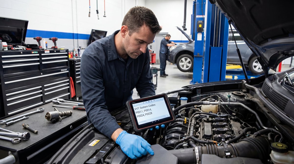 Understanding VVT Codes and What They Mean - automotive repair process