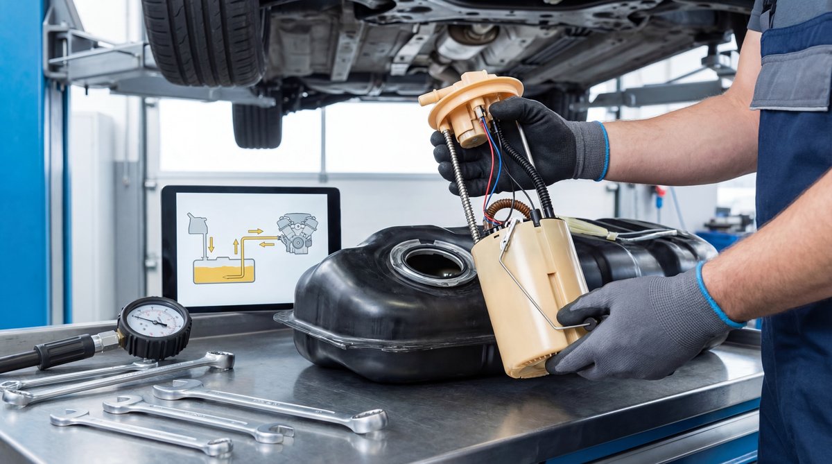 Understanding What Your Fuel Pump Actually Does - automotive repair process
