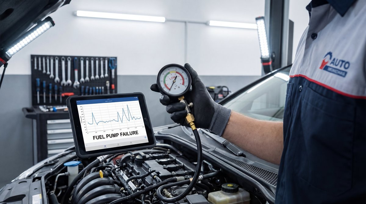 Recognizing the Classic Symptoms of Fuel Pump Failure - automotive repair process