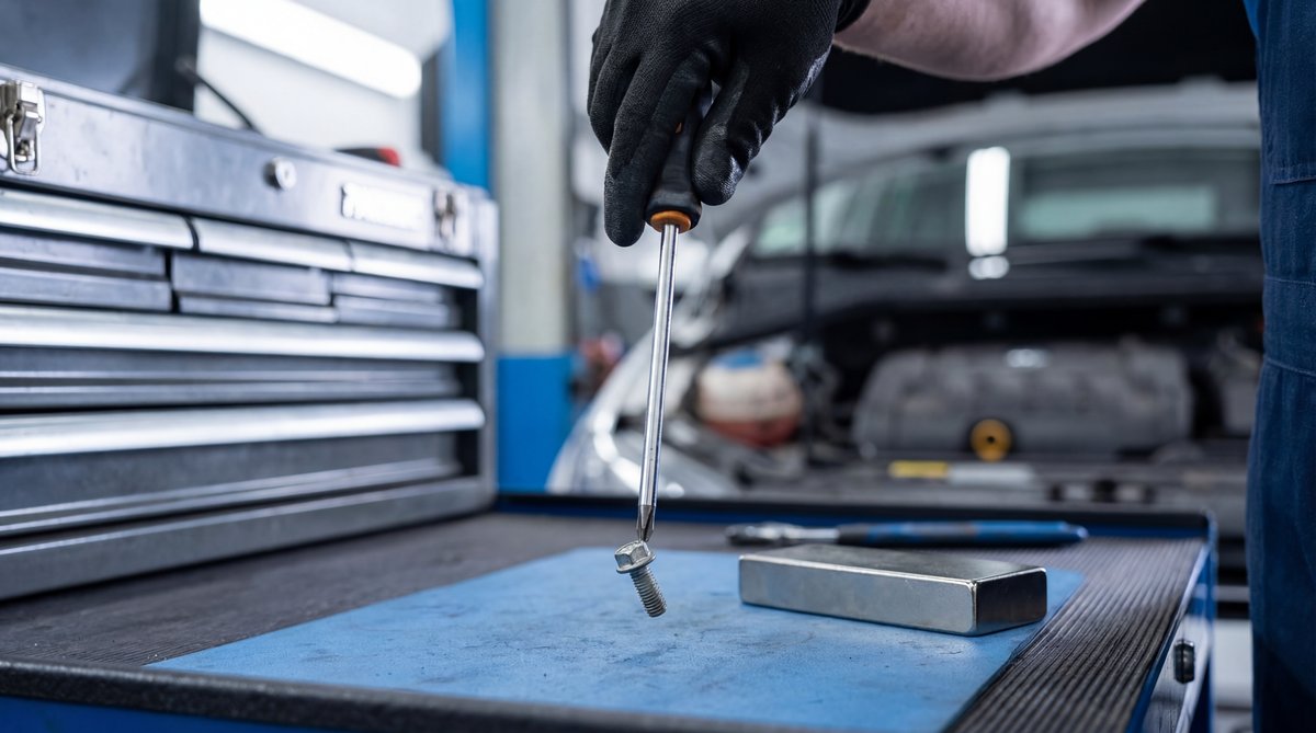 Step-by-step guide showing why this actually works (sort of) in a professional auto repair shop